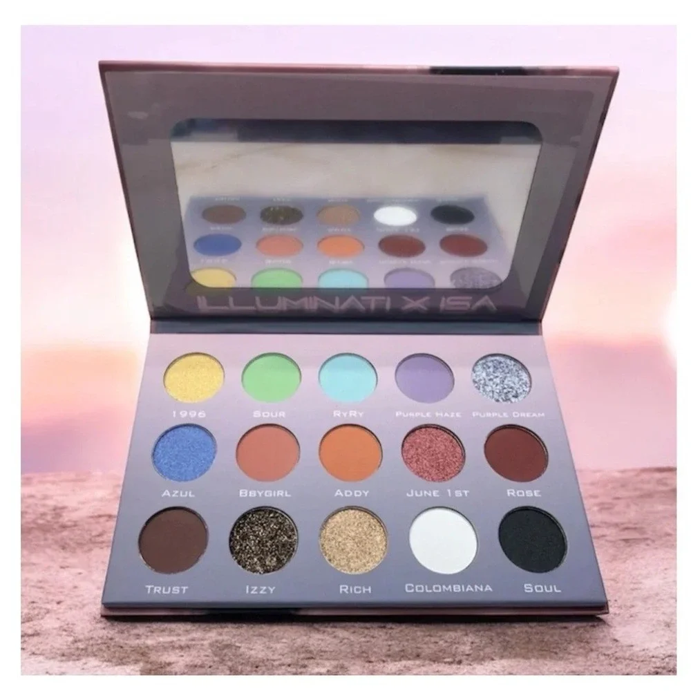 ILLUMINATI X ISA Cosmetics Eye Shadow Palette Isabel Bedoya Glam